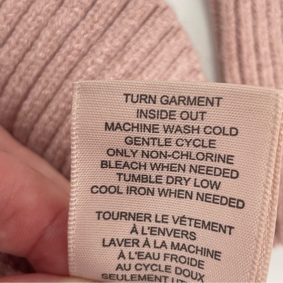 Philosophy Soft Pink Textured Crewneck Sweater – Size Medium - Picture 7 of 9